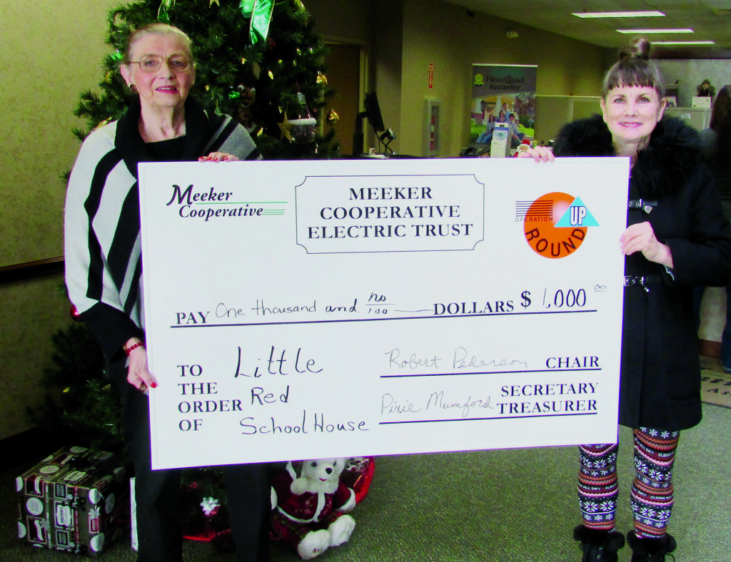 Meeker Cooperative Round Up Grant for $1,000